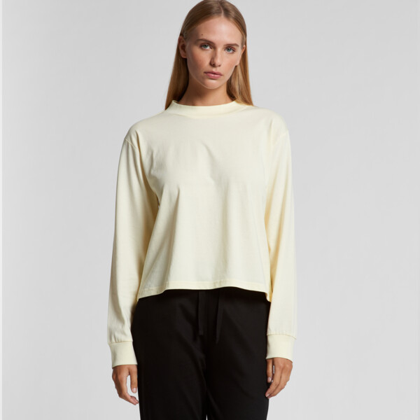 AS Colour Womens Mock Longsleeve Tee Thumbnail