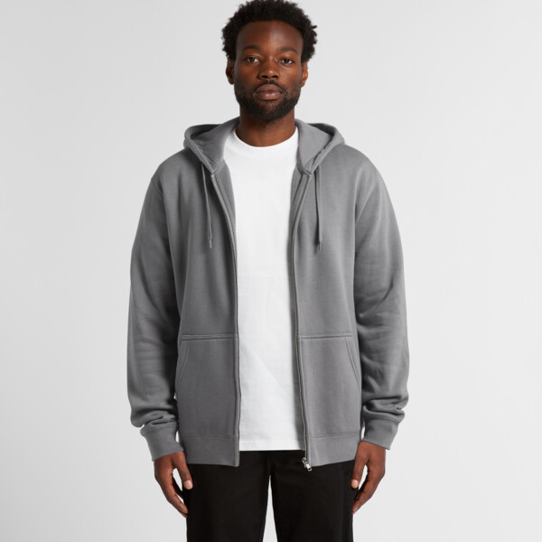 AS Colour Mens Stencil Zip Hood Thumbnail