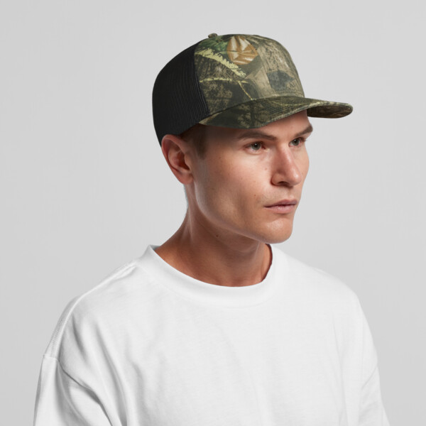 AS Colour Mesh Contrast Camo Cap Thumbnail