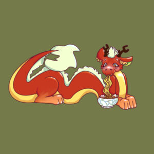 Little Danger Noodles / Kids staple tee Design