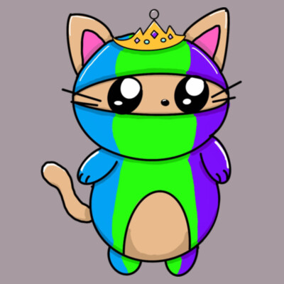 Queen Ninja / Cropped Design