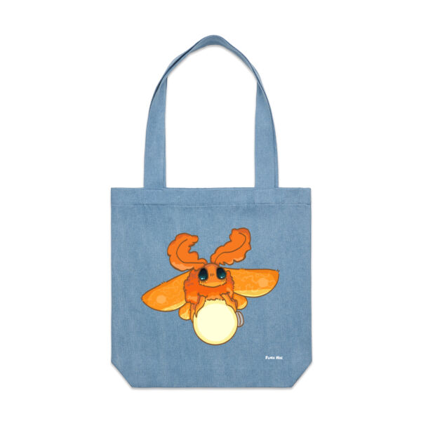Light Seeker / Denim tote Thumbnail