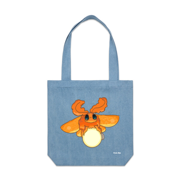 Light Seeker / Denim tote Thumbnail